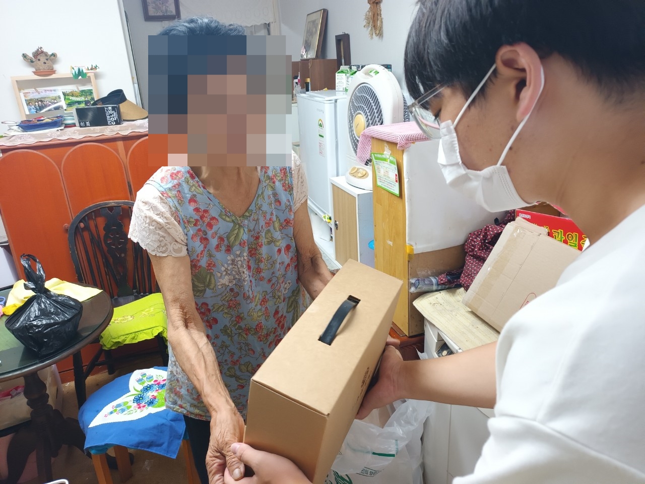 [위기 및 독거노인] 우양복지재단 보양식 제공#5
